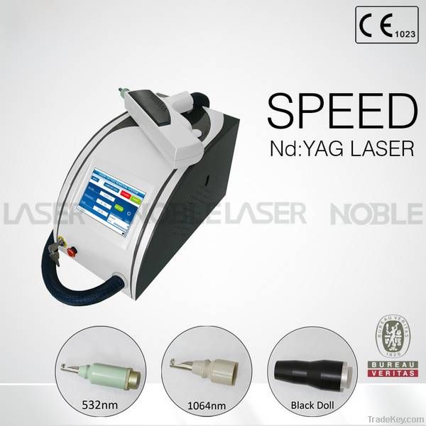 ND-yag laser tattoo removal machine