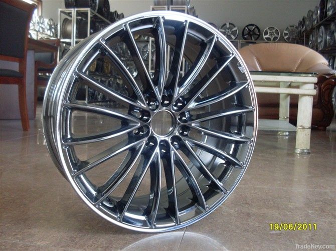 V-chrome alloy wheel