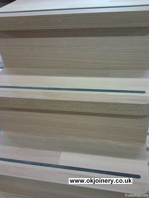 Real wood Walnut/Oak steps