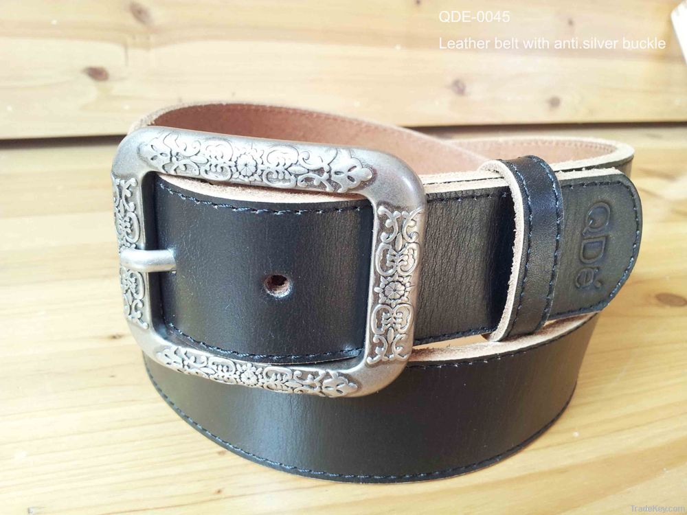 Genuine leather belt