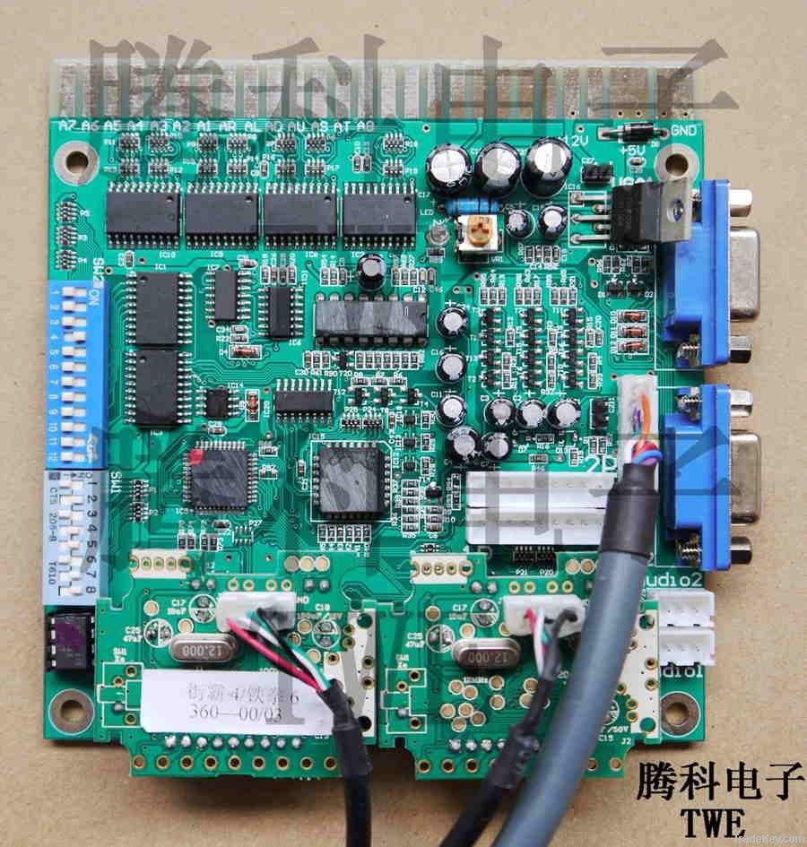 Arcade game converter board for XbOx&#039;s 360