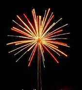 LED Lighted Firework, Outdoor Lighting Fixtures