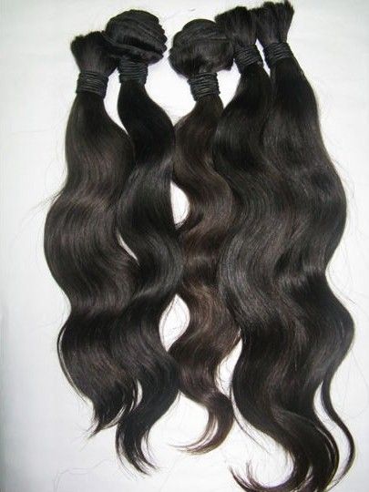  100% real brazilian virgin human hair , Unprocessed Virgin Brazilian Hair  Pruvian virgin hair