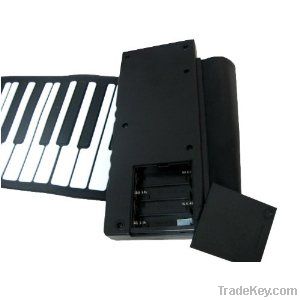 61 Keys Foldable Soft Portable Electric Digital Roll Up Keyboard Piano