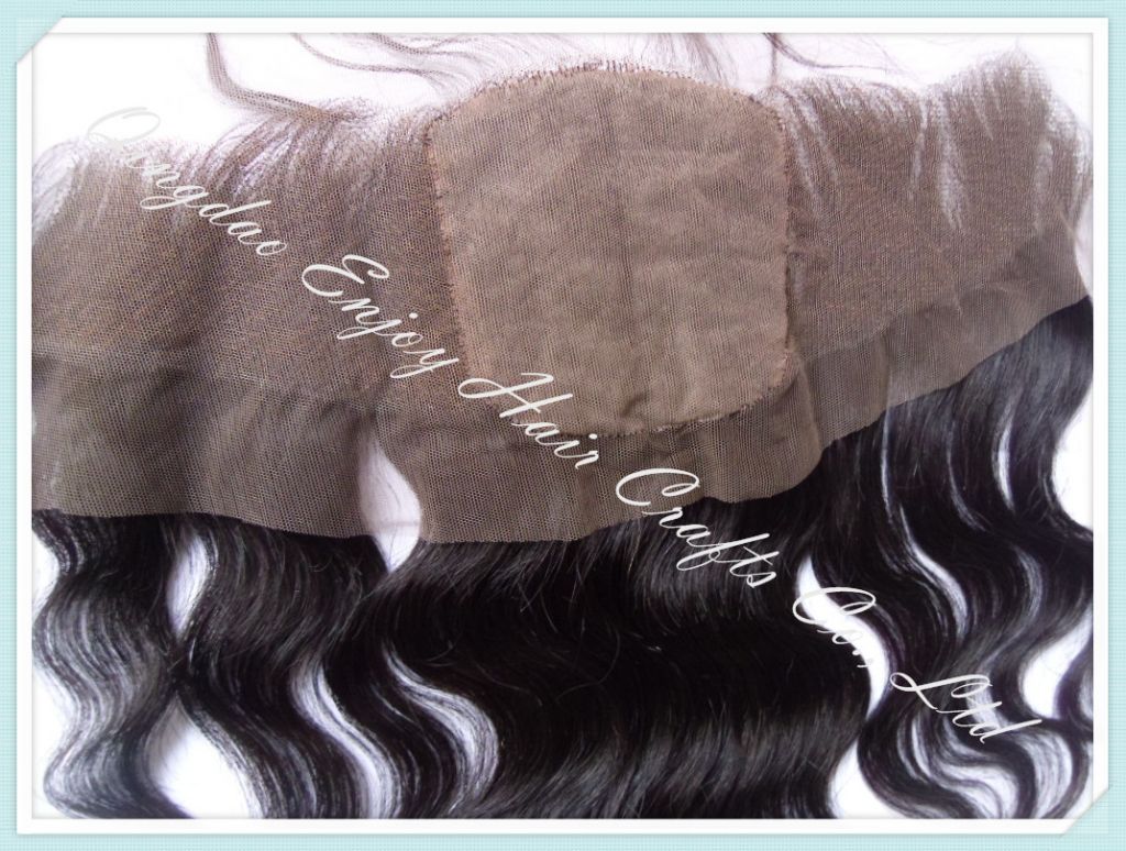 wholesale brazilian virgin hair 13x4 silk lace frontal hair extension body wave and free part