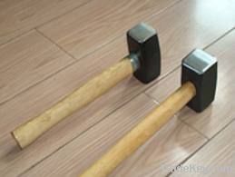 wooden handle stoning hammer