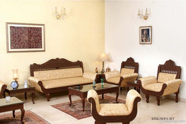 teak wood swing , sofa set , dining set