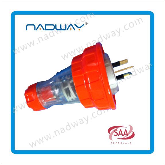 Australian waterproof industrial plug IP66 