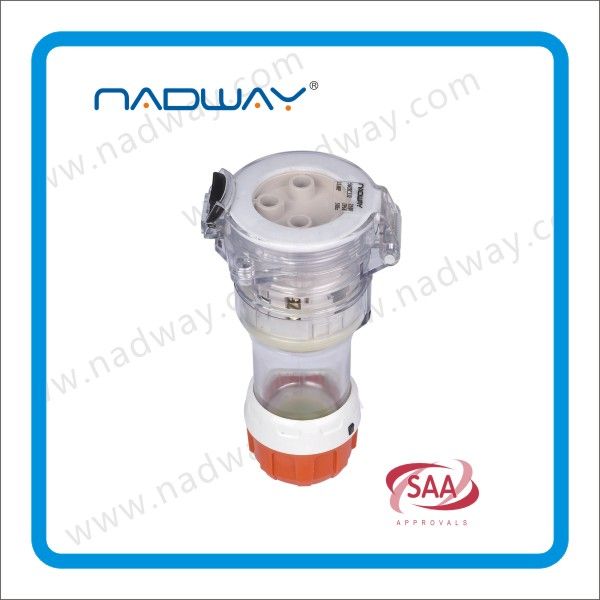 Australian waterproof industrial plug IP66 