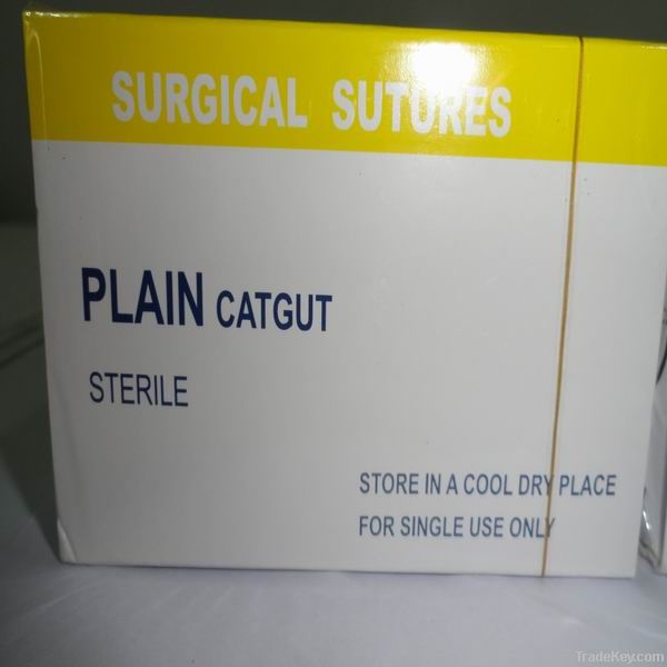 absorbable chromic catgut sutures