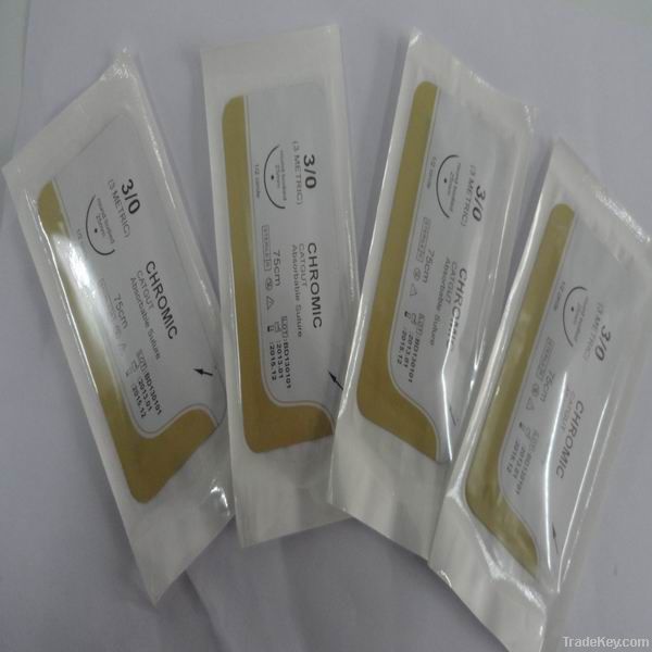 disposable absorbable catgut  sutures