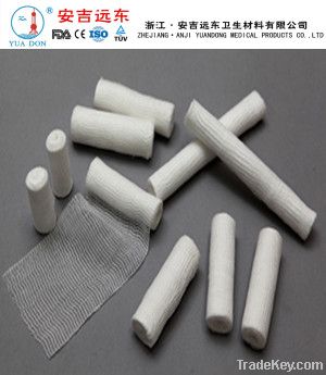 gauze rolled bandage cotton with CE FDA ISO