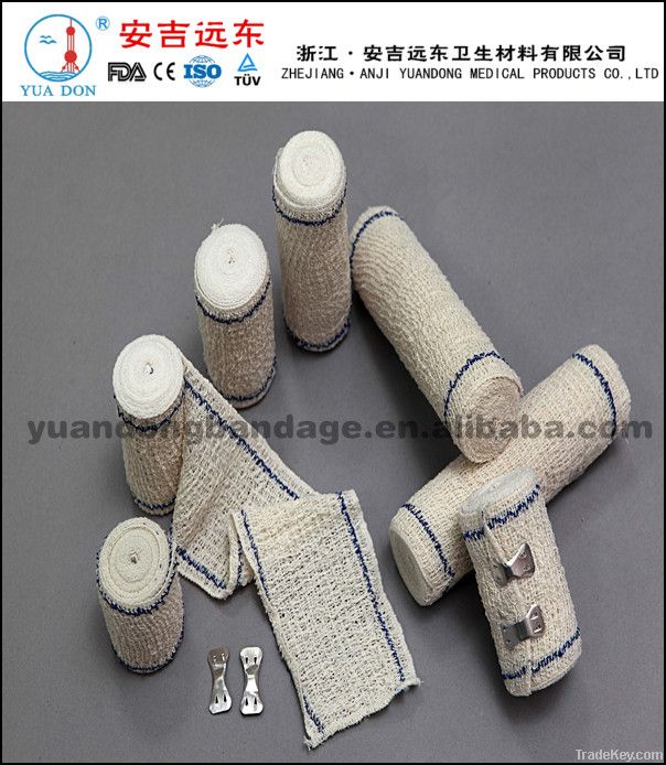 YD110 Crepe bandage unbleached with CE FDA ISO