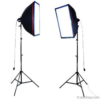 2 x 125W Professional Photographic Studio Softbox Light Lighting Kit 2