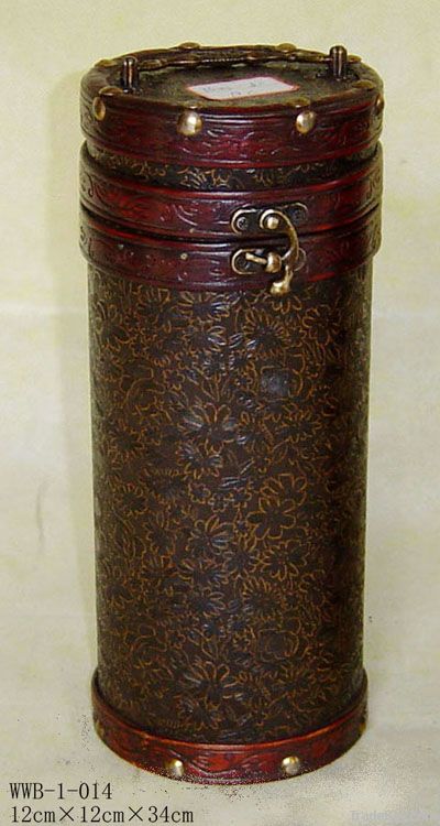 antique wooden wine box