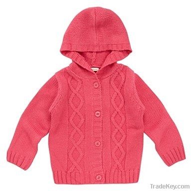 Kids Hooded Knitted Wear