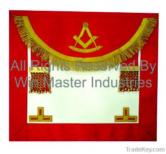 Scottish Master Mason Apron Lambskin