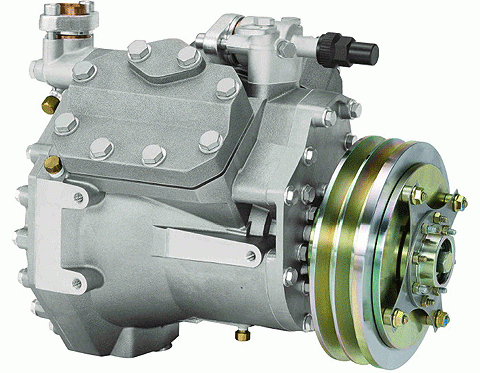 bus ac compressor F400