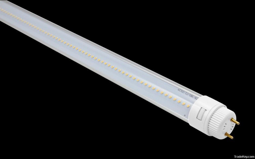 Double-sided LED tube light, TUV UL FCCrotating end cap,
