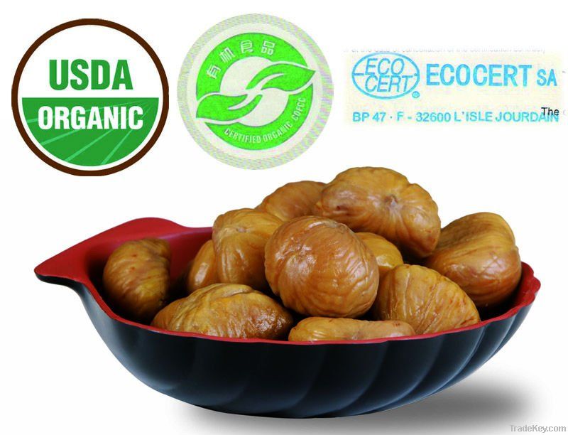 Roasted Peeled Chestnuts with gift pack