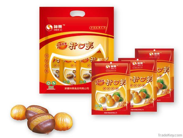 Roasted Ringent Chestnut with 100g pack