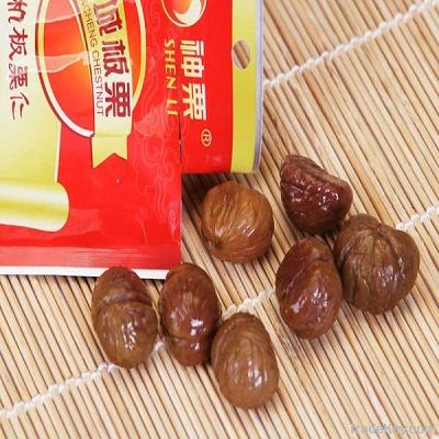 Organic Roasted Peeled Chestnuts--Grade A Quality