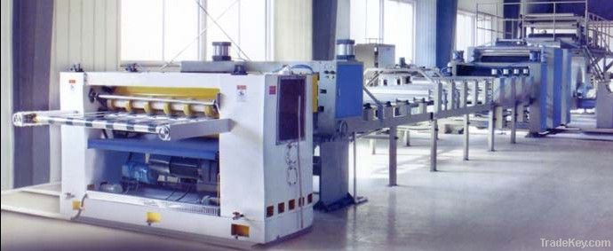 Industrial composite cardboard paperboard production line