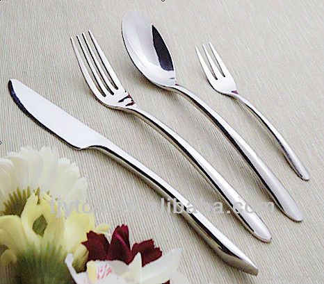 STAINLESS STEEL CUTLERY SET FOR HOTEL, FLATWARE SET