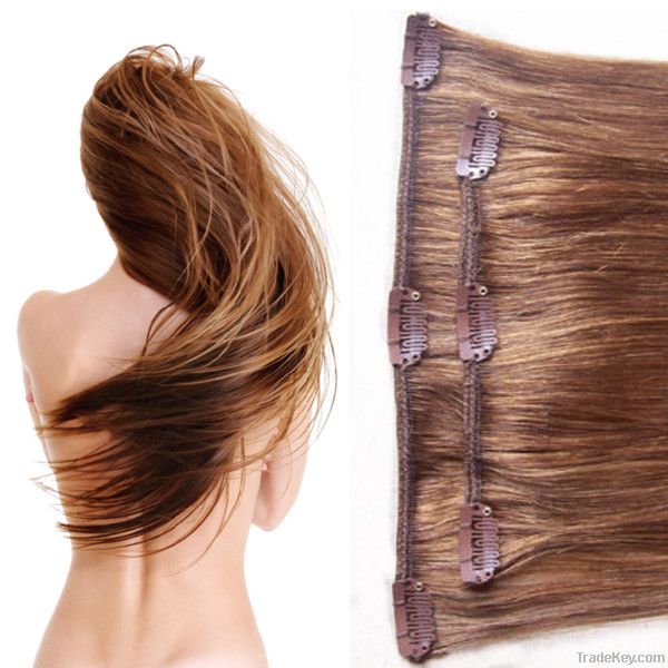 wholesale human remy clip in hair extension