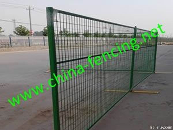 Canada temporary fence Panel With Plastic Feet(SGS factory)