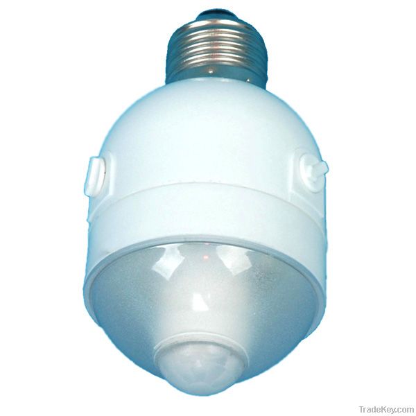 Motion sensor LED bulb light