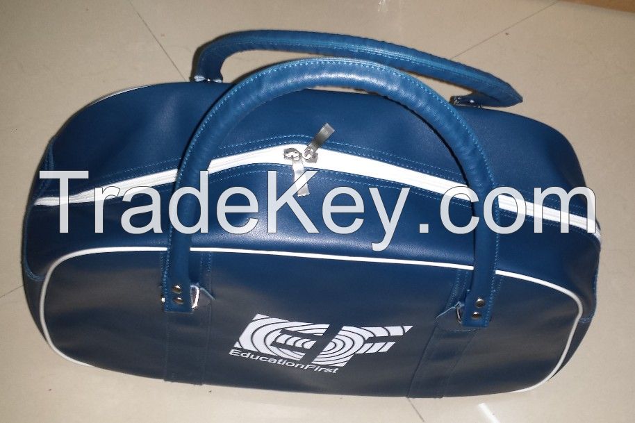 Promotional bowling bag Made of PVC Classic design Campaign School Handbag Hotselling