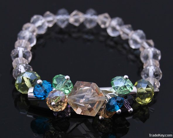  Beaded Crystal Rhinestone Bracelets Chain