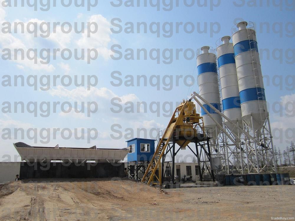 HZS50concrete mixng plant