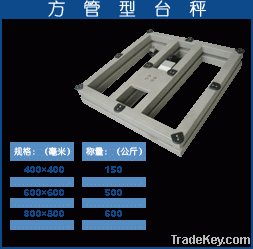 Model C Square Pipe Bench Scale
