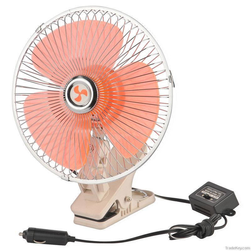 Car Fan with Heavy-Duty Clip