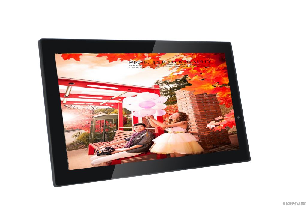 18.5'' large size digital photo frame for advertising, new LED panel