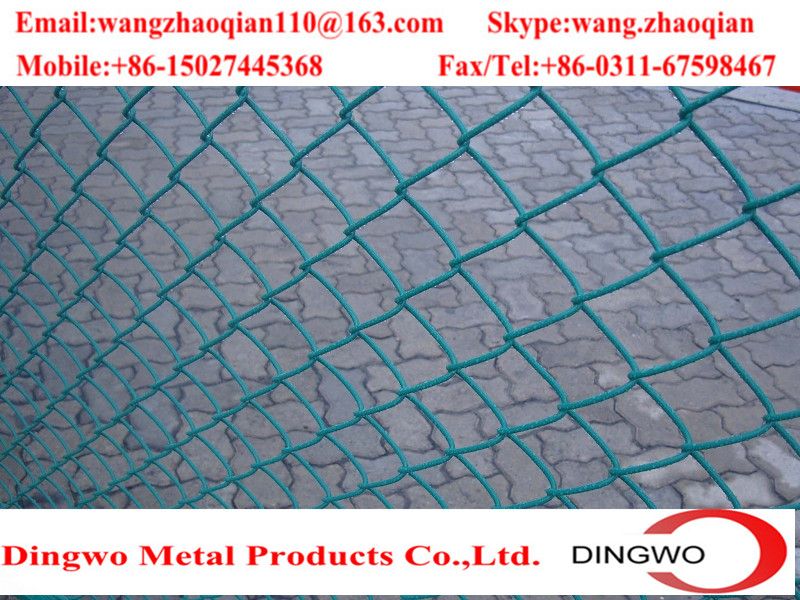 Pvc Coated Chain Link Fence,stainless Steel Chain Link Fence,galvanized Chain link fence,sport fence,garden fence,stadium fence,basketball playground fence,field fence