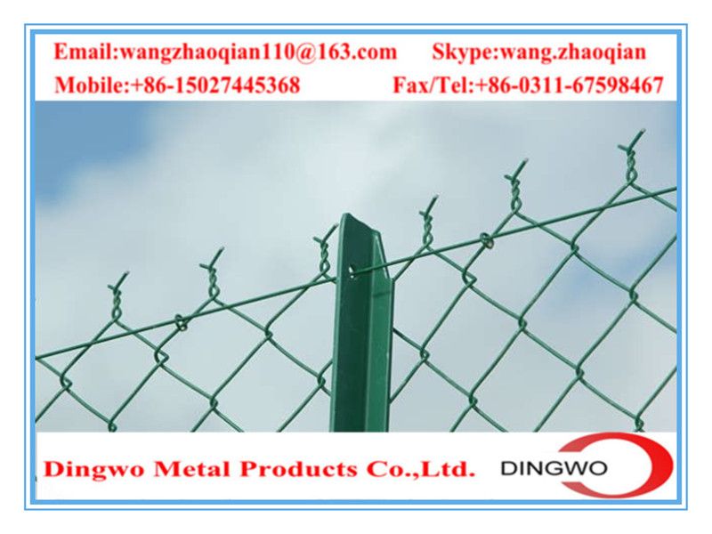 Pvc Coated Chain Link Fence,stainless Steel Chain Link Fence,galvanized Chain link fence,sport fence,garden fence,stadium fence,basketball playground fence,field fence