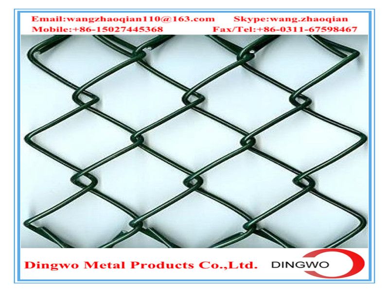 Pvc Coated Chain Link Fence,stainless Steel Chain Link Fence,galvanized Chain link fence,sport fence,garden fence,stadium fence,basketball playground fence,field fence