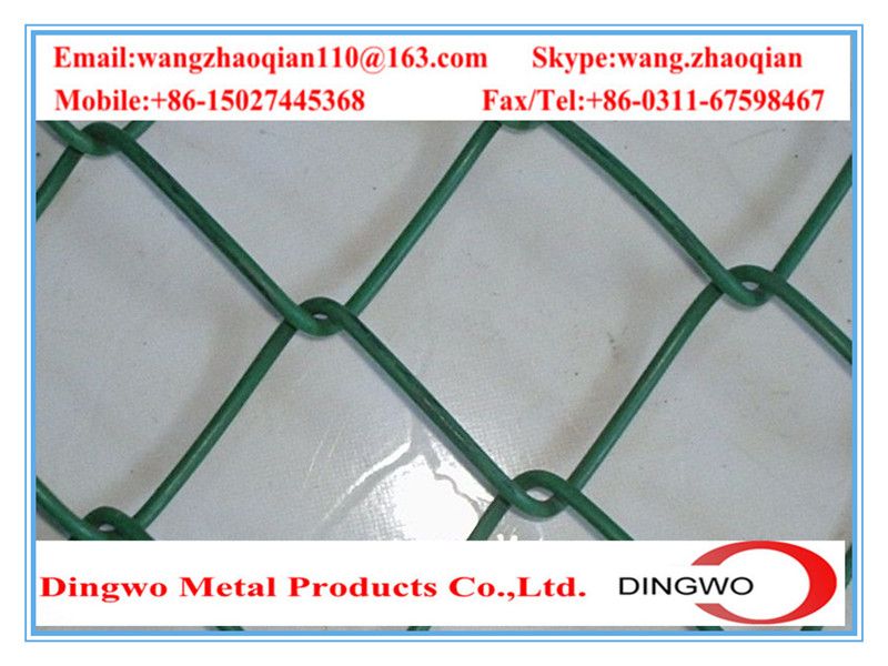 Pvc Coated Chain Link Fence,stainless Steel Chain Link Fence,galvanized Chain link fence,sport fence,garden fence,stadium fence,basketball playground fence,field fence