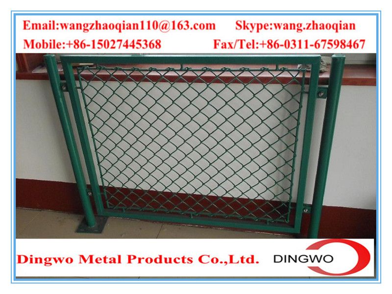 Pvc Coated Chain Link Fence,stainless Steel Chain Link Fence,galvanized Chain link fence,sport fence,garden fence,stadium fence,basketball playground fence,field fence