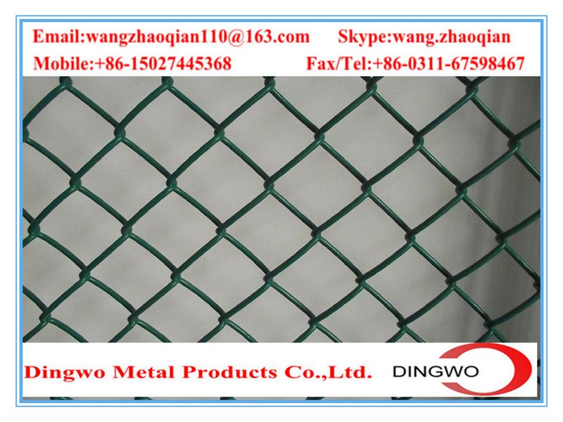 Pvc Coated Chain Link Fence,stainless Steel Chain Link Fence,galvanized Chain link fence,sport fence,garden fence,stadium fence,basketball playground fence,field fence