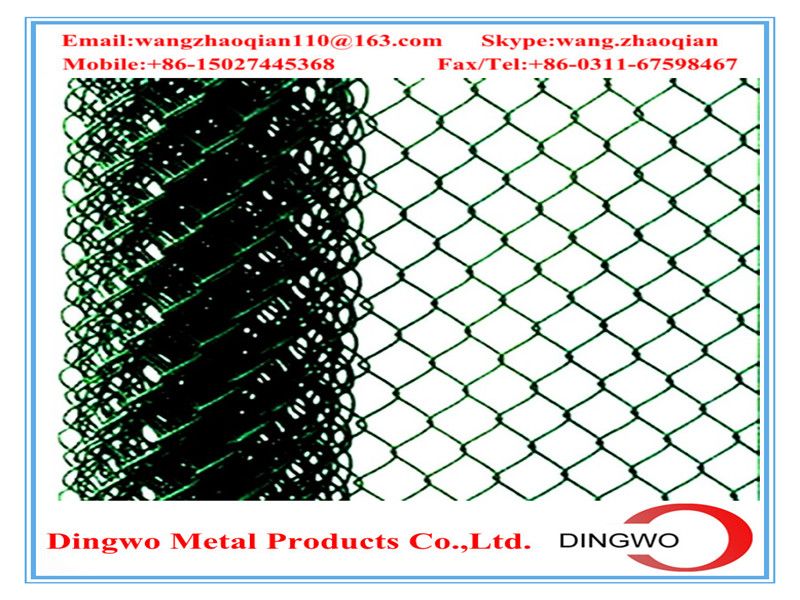 Pvc Coated Chain Link Fence,stainless Steel Chain Link Fence,galvanized Chain link fence,sport fence,garden fence,stadium fence,basketball playground fence,field fence