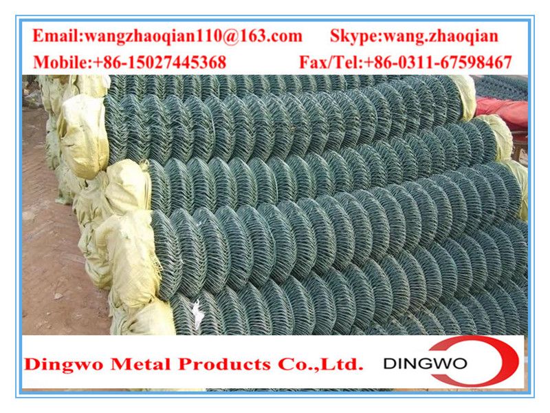 Pvc Coated Chain Link Fence,stainless Steel Chain Link Fence,galvanized Chain link fence,sport fence,garden fence,stadium fence,basketball playground fence,field fence