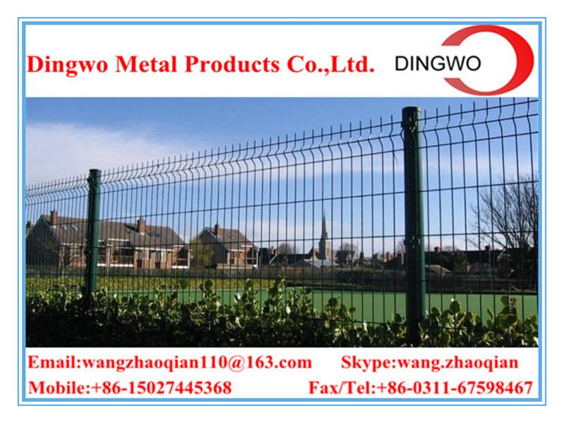 bending triangular welded wire mesh fence