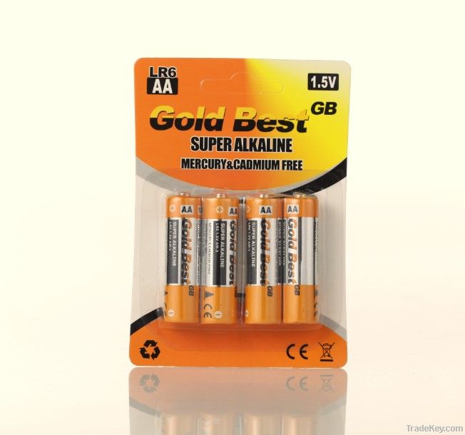 alkaline AA battery