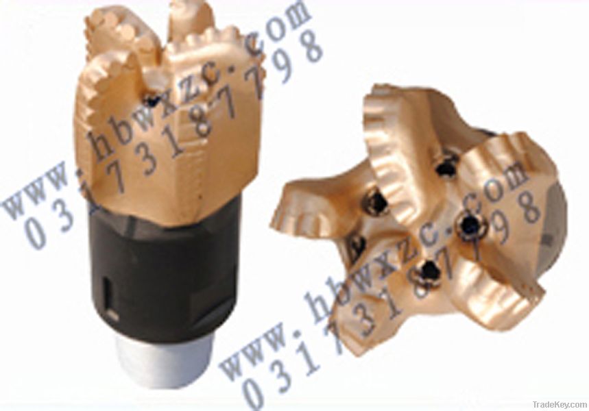 Steel body IADC code PDC bit for well drilling