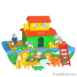 Wooden Farm Toy Set