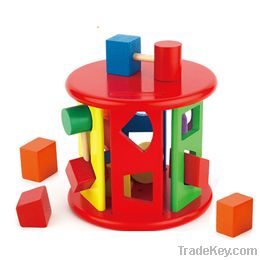 wooden set building blocks